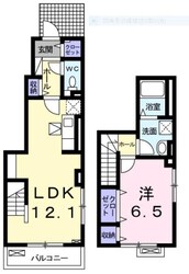 キャッスルRCⅠの物件間取画像